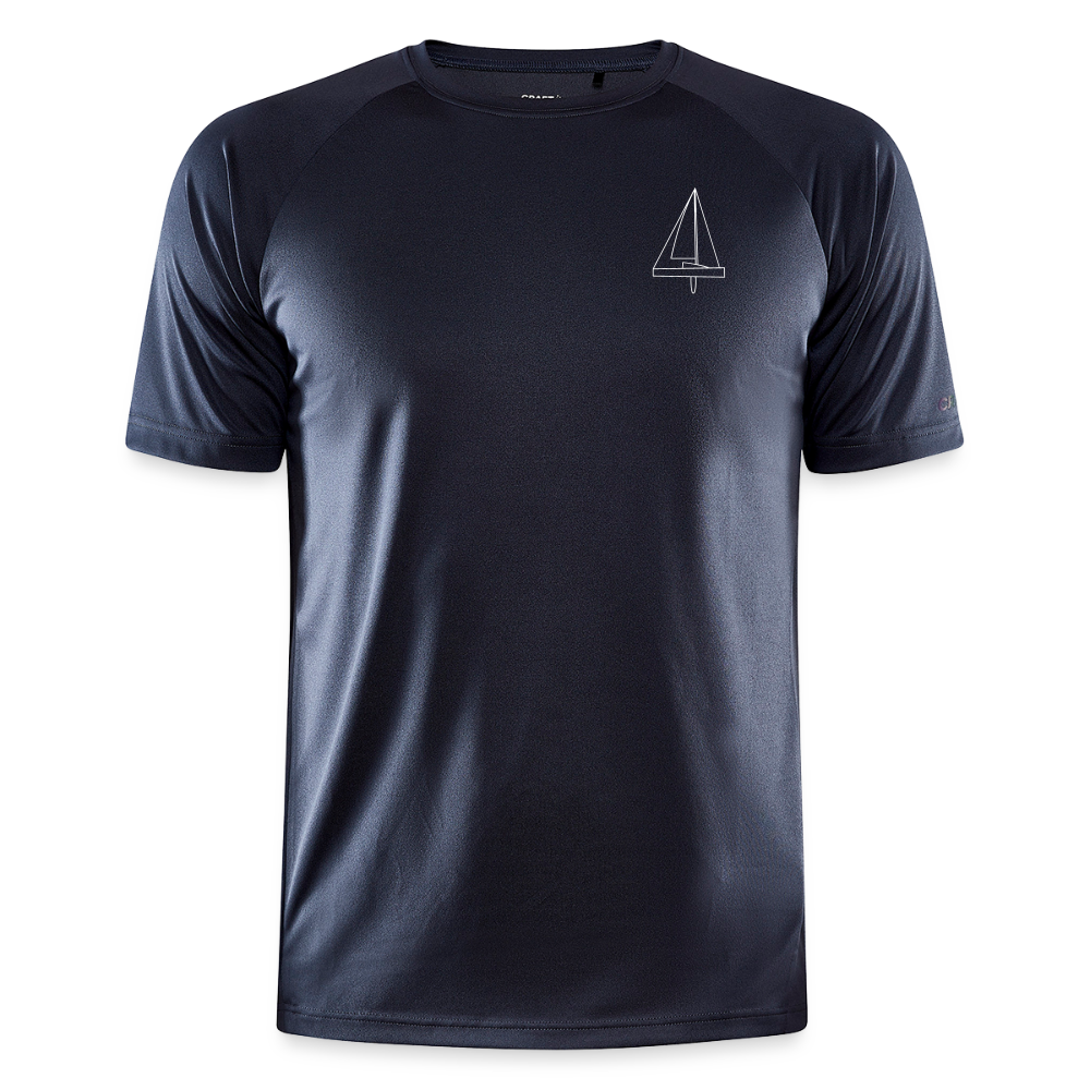 R-Boot - Techline Tee Frontmark (m) - Asphalt