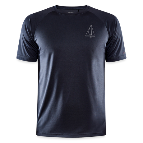 R-Boot - Techline Tee Frontmark (m) - Asphalt