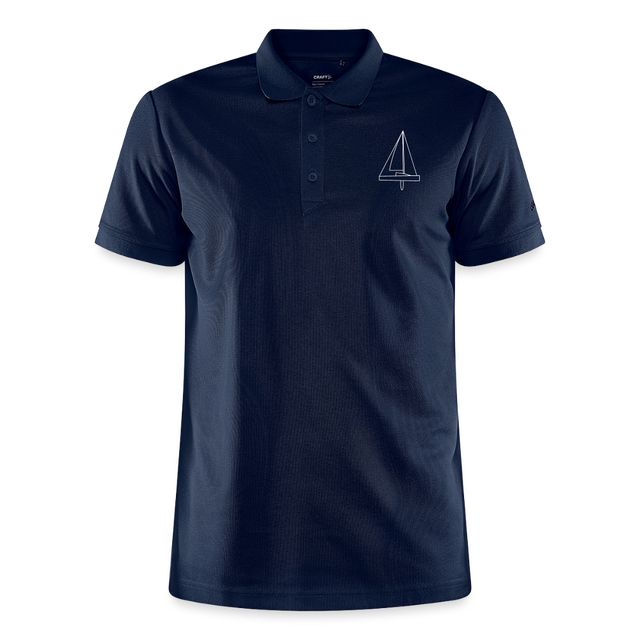 R-Boot - CrewPolo Frontmark (m) - Dunkelnavy