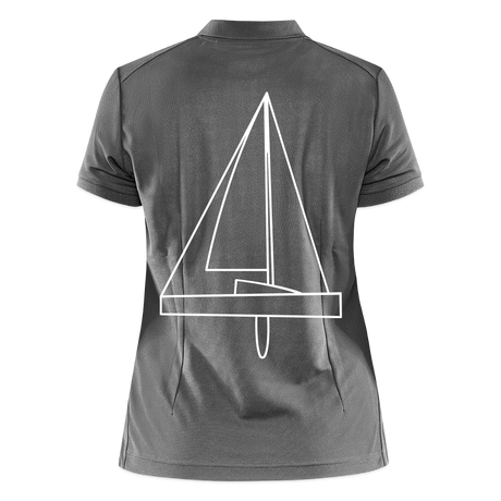 R-Boot - CrewPolo Backbeat (w) - Dunkelgrau meliert