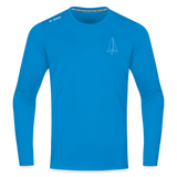 J70 - Techline LongSleeve Frontmark (m) - Saphirblau