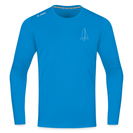 J70 - Techline LongSleeve Frontmark (m) - Saphirblau
