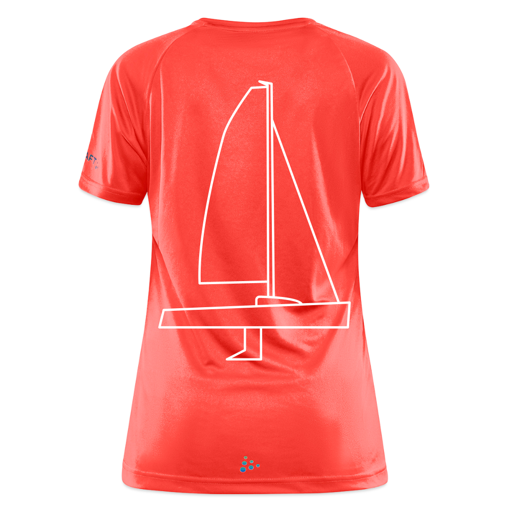 J70 - Techline Tee Backbeat (w) - Koralle