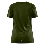 J70 - Techline Tee Frontmark (w) - Moosgrün