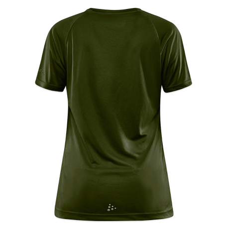 J70 - Techline Tee Frontmark (w) - Moosgrün