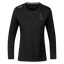 J70 - Techline LongSleeve Frontmark (w) - Schwarz