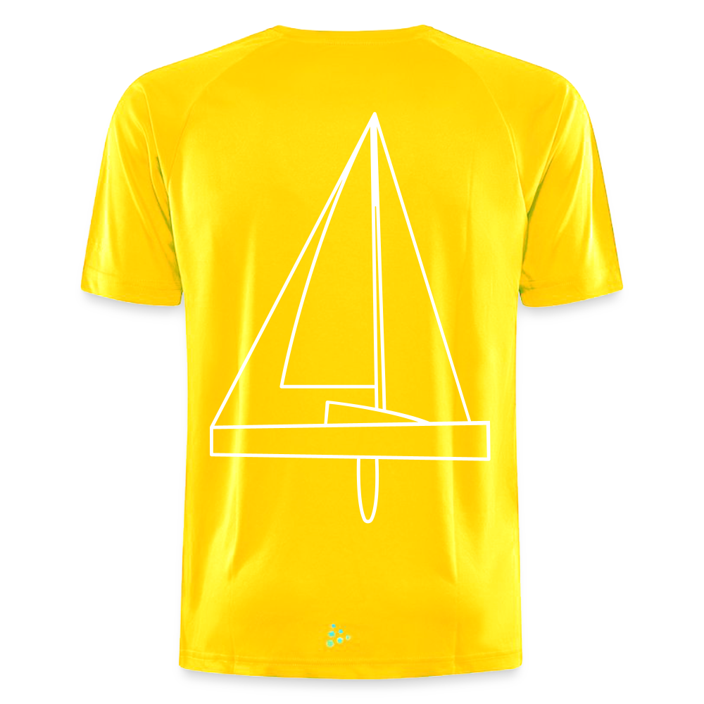 R-Boot - Techline Tee Backbeat (m) - Gelb