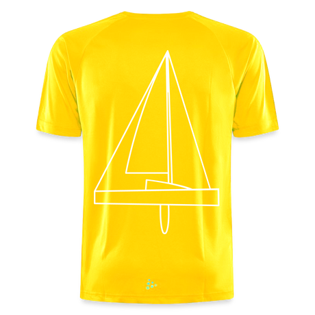 R-Boot - Techline Tee Backbeat (m) - Gelb