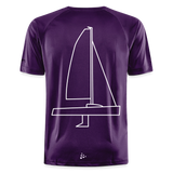 J70 - Techline Tee Backbeat (m) - Lila