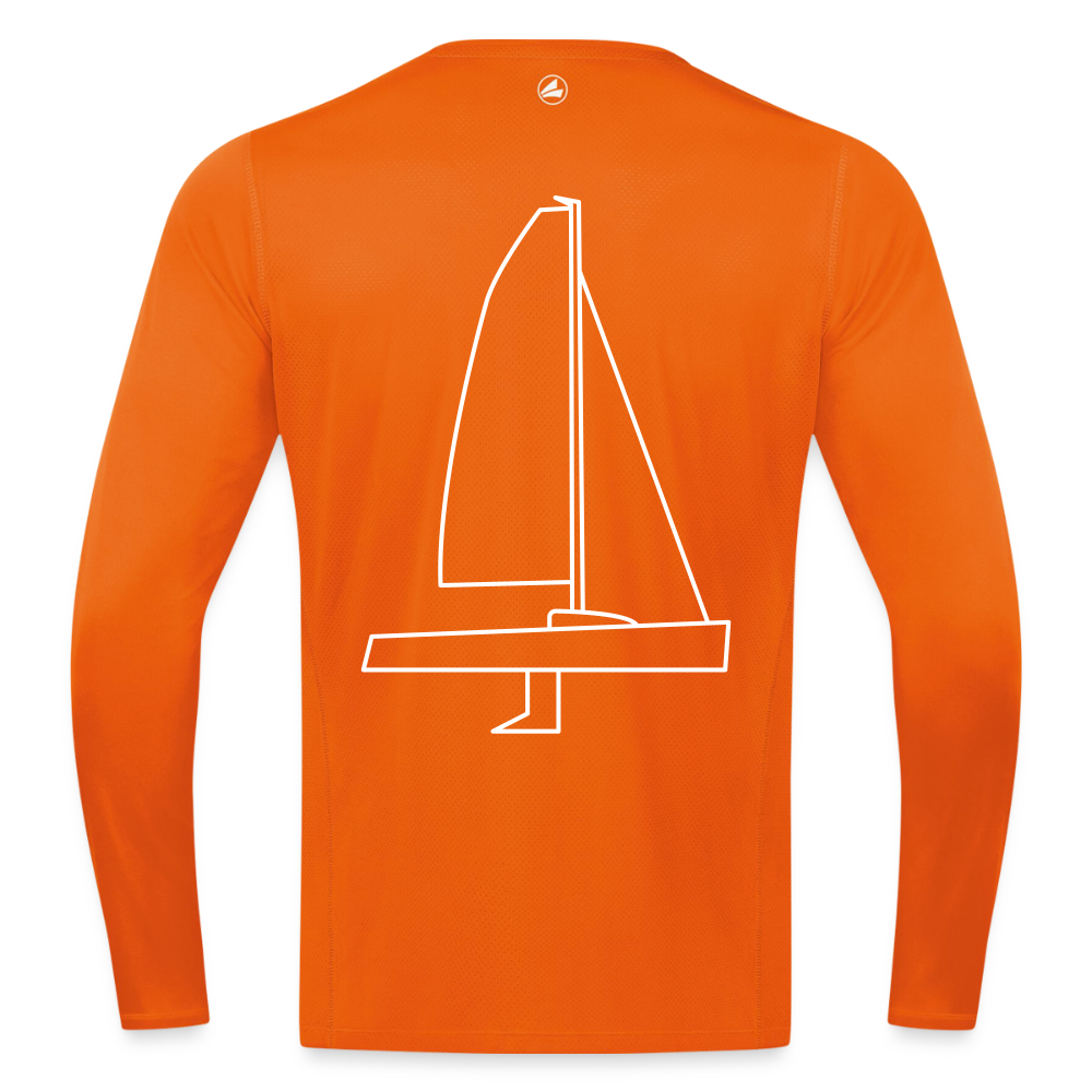 J70 - Techline LongSleeve Backbeat (m) - Neonorange