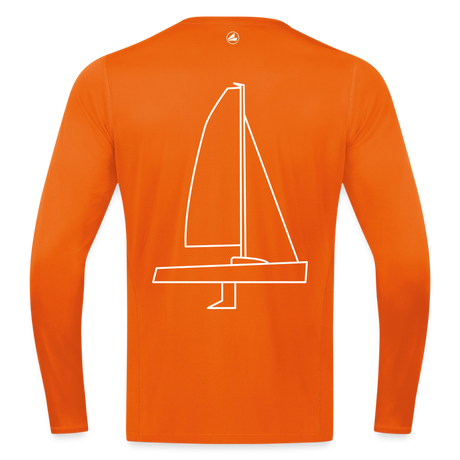 J70 - Techline LongSleeve Backbeat (m) - Neonorange