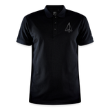 R-Boot - CrewPolo Frontmark (m) - Schwarz