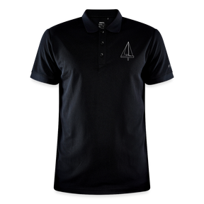 R-Boot - CrewPolo Frontmark (m) - Schwarz