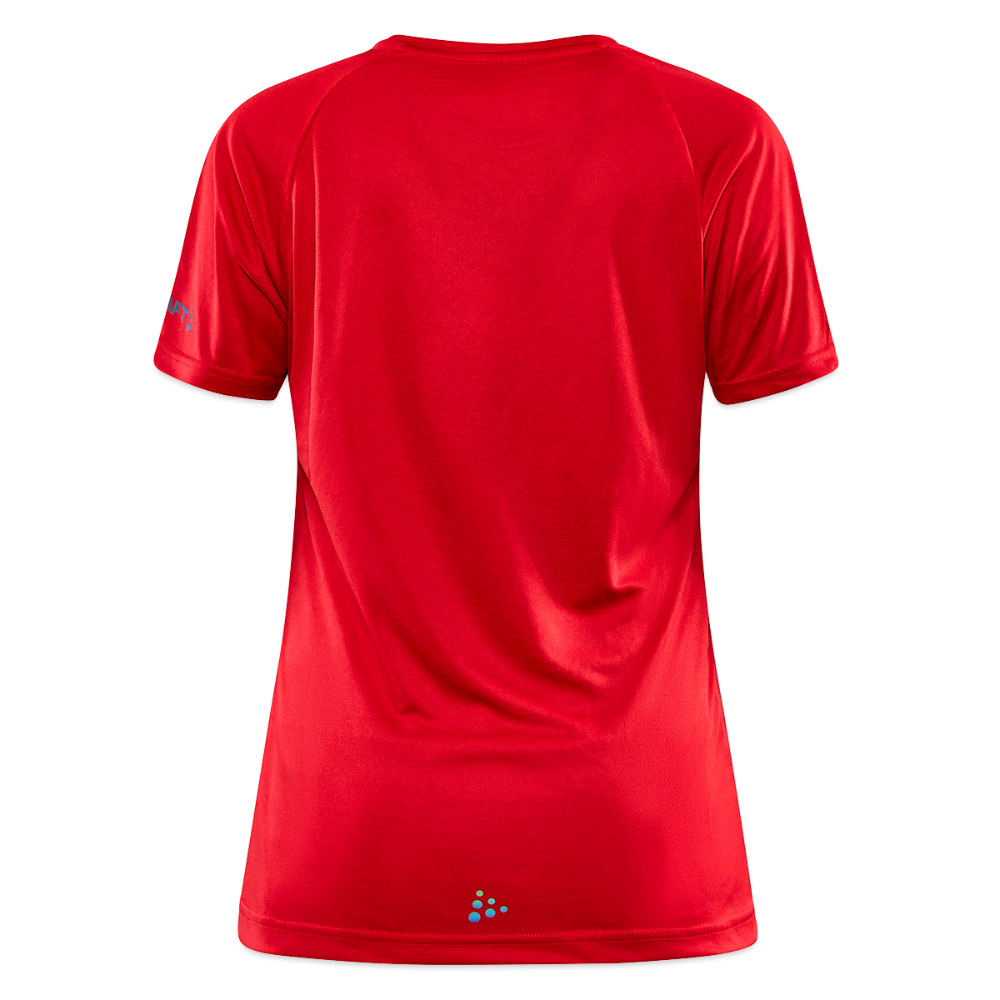 J70 - Techline Tee Frontmark (w) - Rot