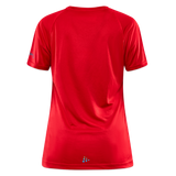 J70 - Techline Tee Frontmark (w) - Rot