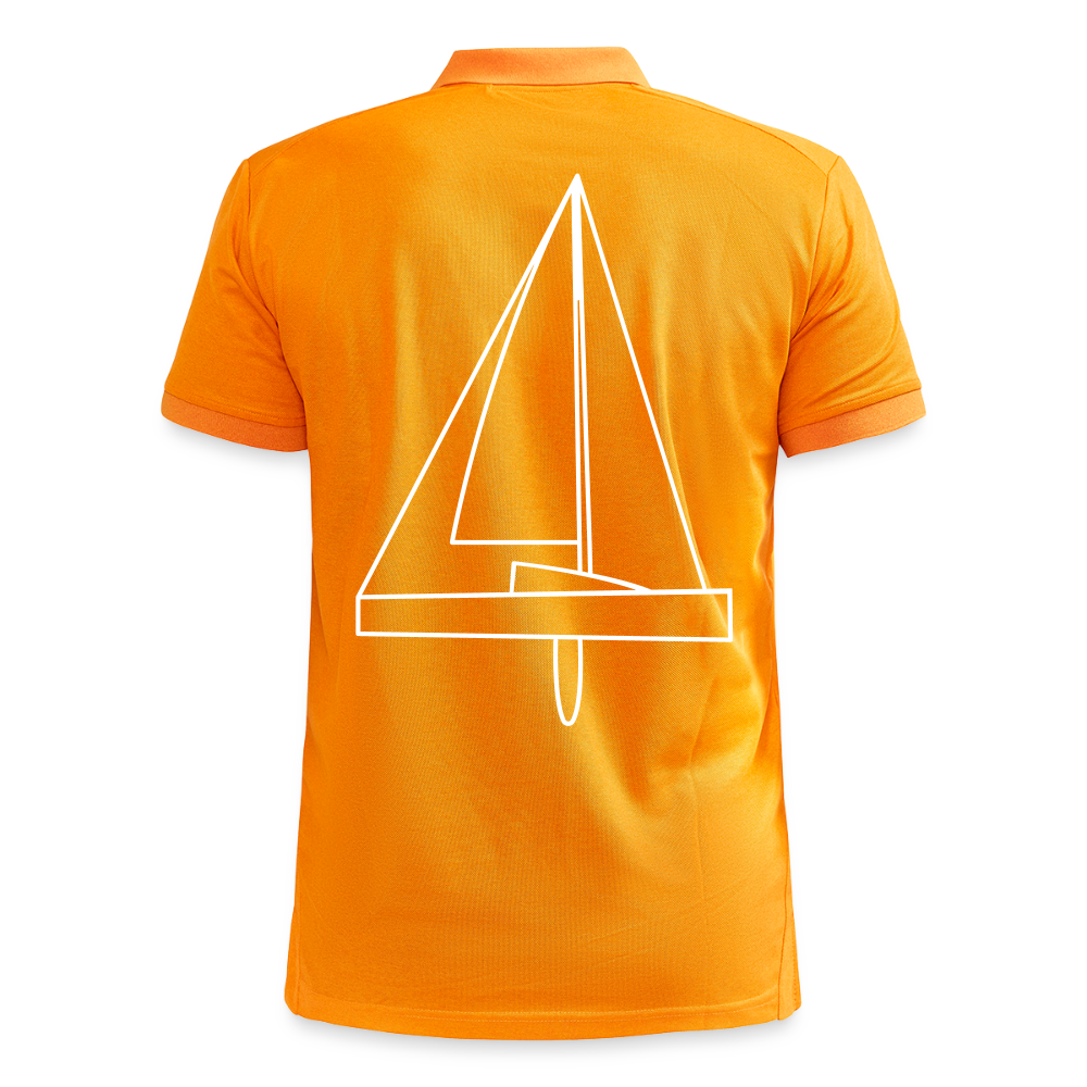 R-Boot - CrewPolo Backbeat (m) - Hellorange meliert