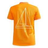 R-Boot - CrewPolo Backbeat (m) - Hellorange meliert