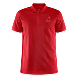 R-Boot - CrewPolo Frontmark (m) - Rot