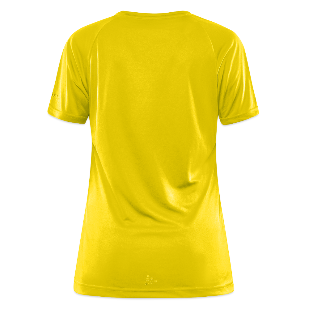 J70 - Techline Tee Frontmark (w) - Gelb