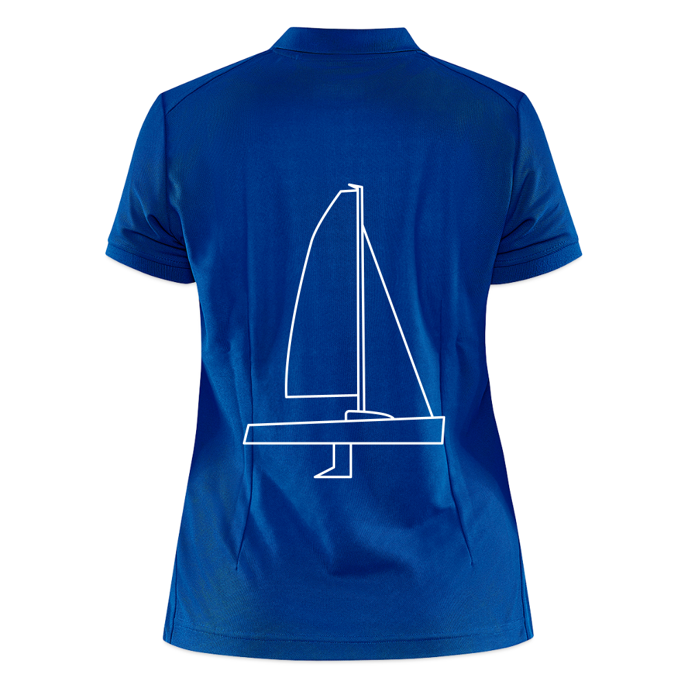 J70 - CrewPolo Backbeat (w) - Royalblau