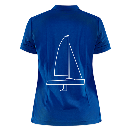 J70 - CrewPolo Backbeat (w) - Royalblau