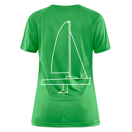 J70 - Techline Tee Backbeat (w) - Grün