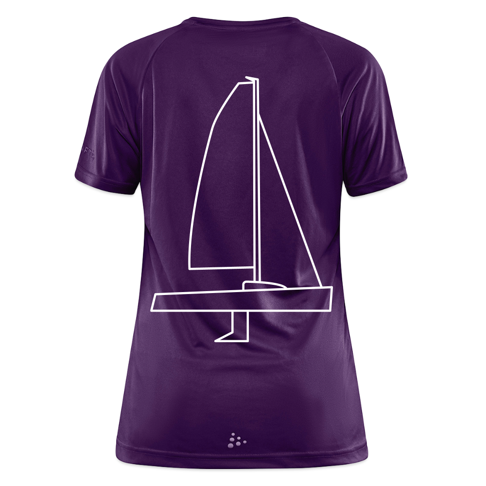 J70 - Techline Tee Backbeat (w) - Lila