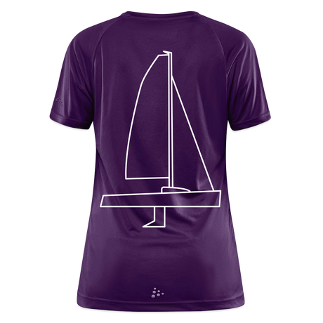 J70 - Techline Tee Backbeat (w) - Lila