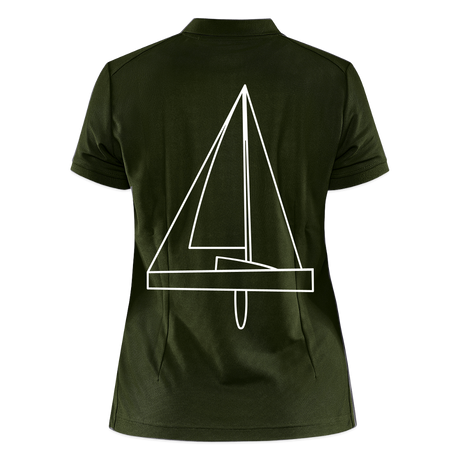 R-Boot - CrewPolo Backbeat (w) - Moosgrün