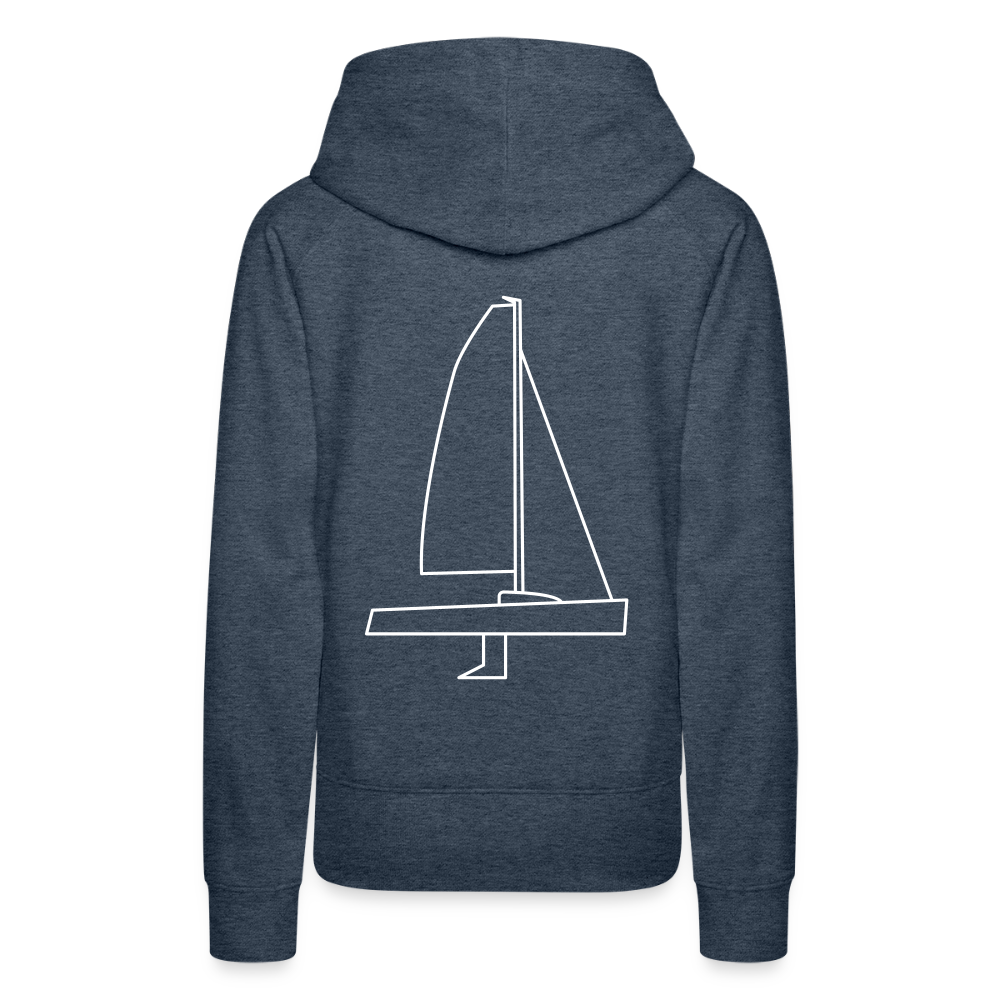 J70 - Deckhood Backbeat (w) - Jeansblau