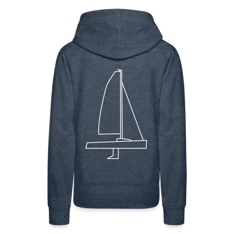 J70 - Deckhood Backbeat (w) - Jeansblau