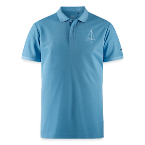 R-Boot - CrewPolo Frontmark (m) - Saphirblau