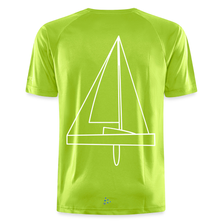 R-Boot - Techline Tee Backbeat (m) - Apfelgrün