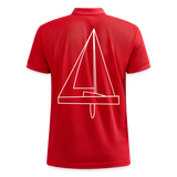 R-Boot - CrewPolo Backbeat (m) - Rot