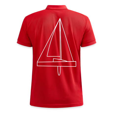 R-Boot - CrewPolo Backbeat (m) - Rot