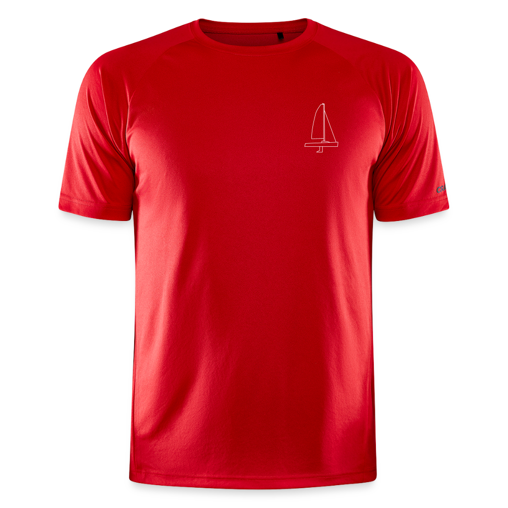 J70 - Techline Tee Frontmark (m) - Rot