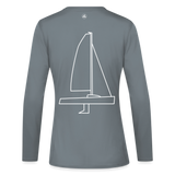 J70 - Techline LongSleeve Backbeat (w) - Grau