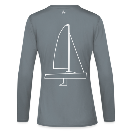 J70 - Techline LongSleeve Backbeat (w) - Grau