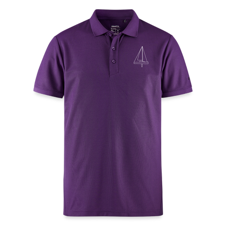 R-Boot - CrewPolo Frontmark (m) - Lila