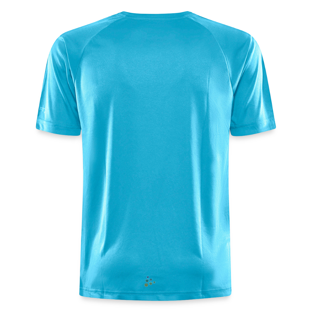 J70 - Techline Tee Frontmark (m) - Hawaiiblau