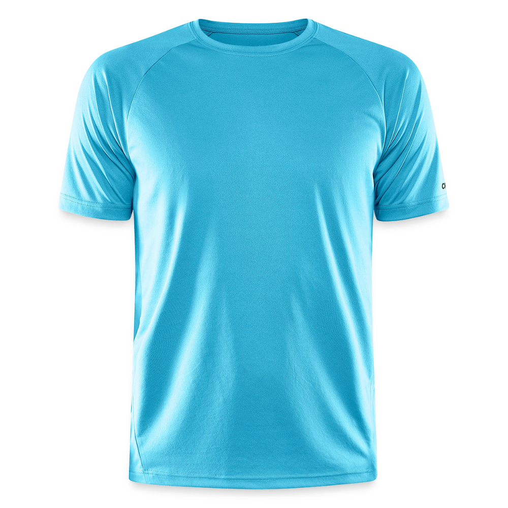 J70 - Techline Tee Backbeat (m) - Hawaiiblau