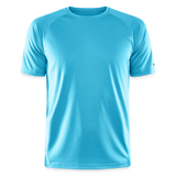 J70 - Techline Tee Backbeat (m) - Hawaiiblau