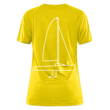 J70 - Techline Tee Backbeat (w) - Gelb