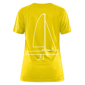 J70 - Techline Tee Backbeat (w) - Gelb