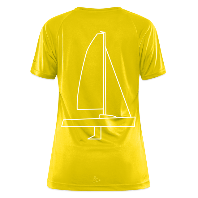 J70 - Techline Tee Backbeat (w) - Gelb