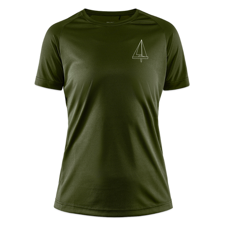 R-Boot - Techline Tee Frontmark (w) - Moosgrün
