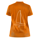 J70 - CrewPolo Backbeat (w) - Hellorange meliert