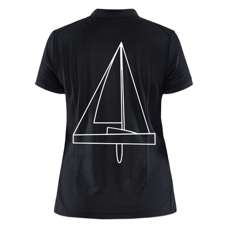 R-Boot - CrewPolo Backbeat (w) - Schwarz