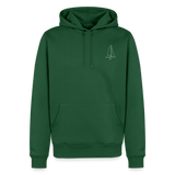 J70 - Deckhood Frontmark (m) - Flaschengrün