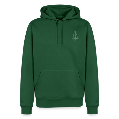 J70 - Deckhood Frontmark (m) - Flaschengrün